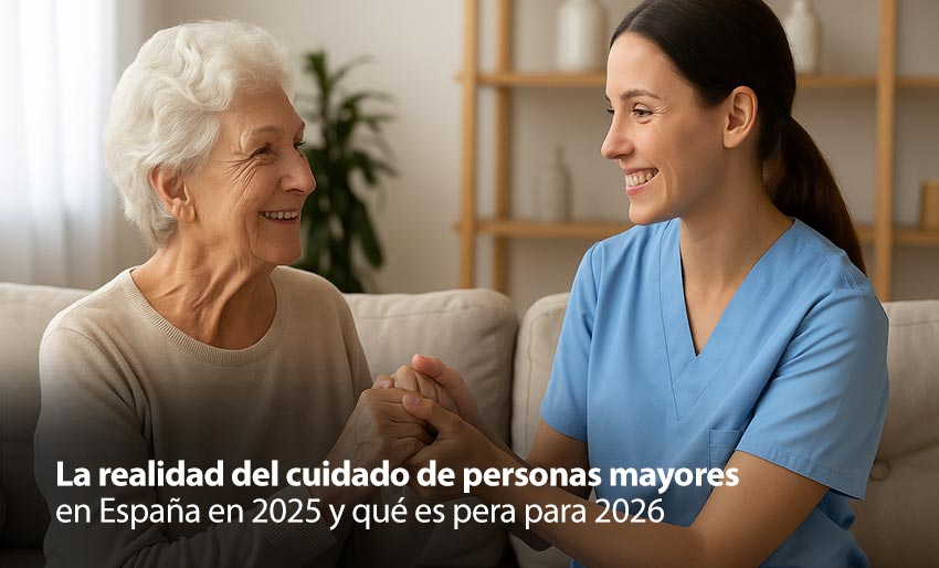 La realidad del cuidado de personas mayores en España en 2025 y 2026